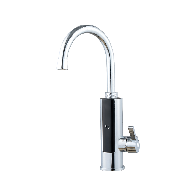 SS-04-34 electroplate silver ABS robinet electric instantaneu pentru încălzirea apei calde